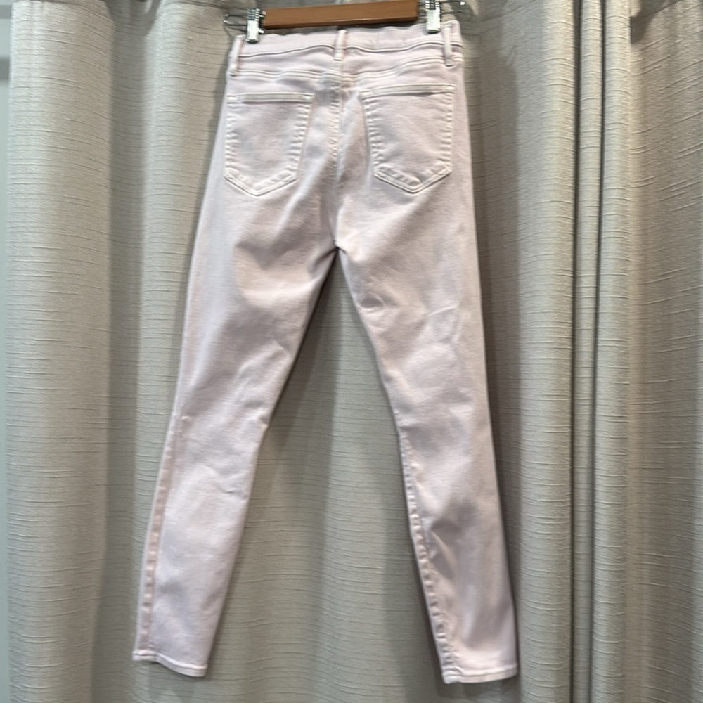 GAP 1969 Resolution True Skinny Jean Size 28R Light Pink - Picture 4 of 9